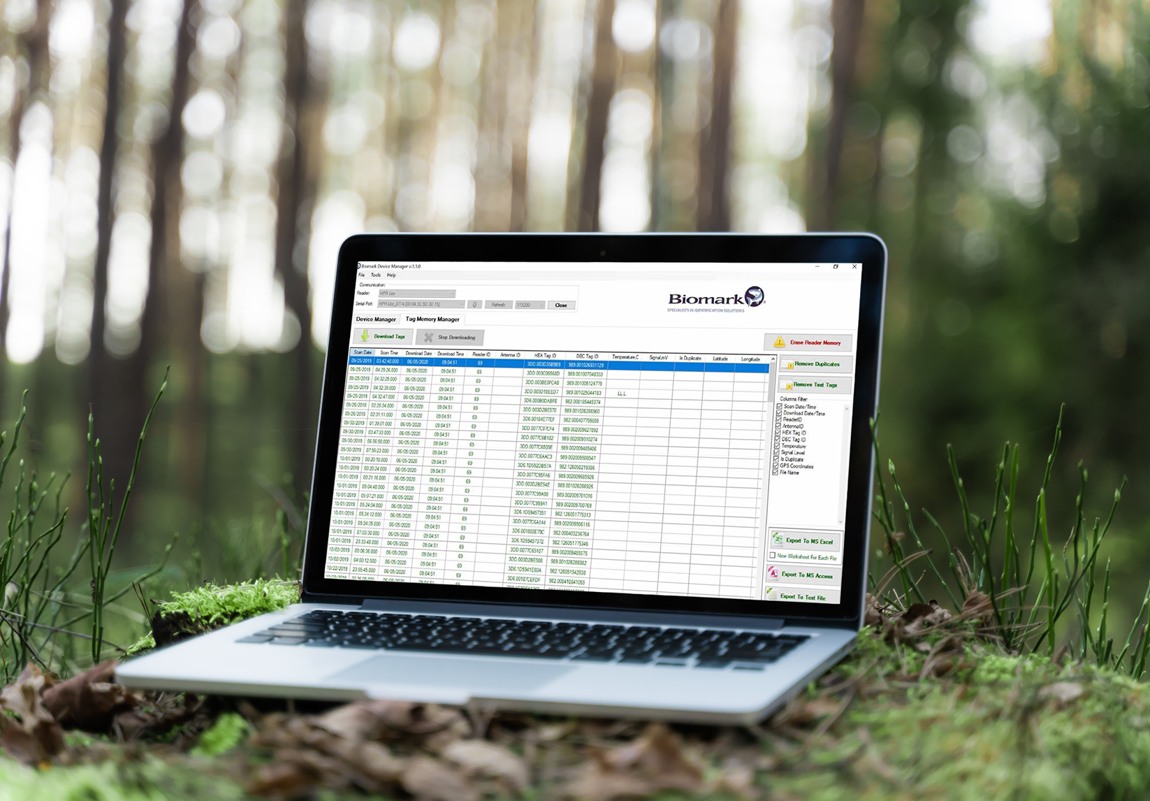 Home Biomark Specialists in Identification Solutions